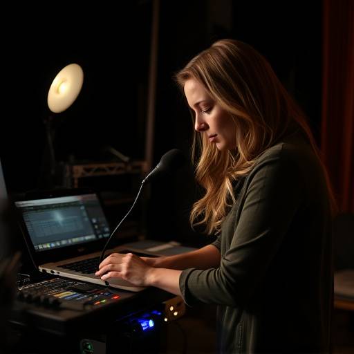 Bilde av Maria Lund, lydtekniker