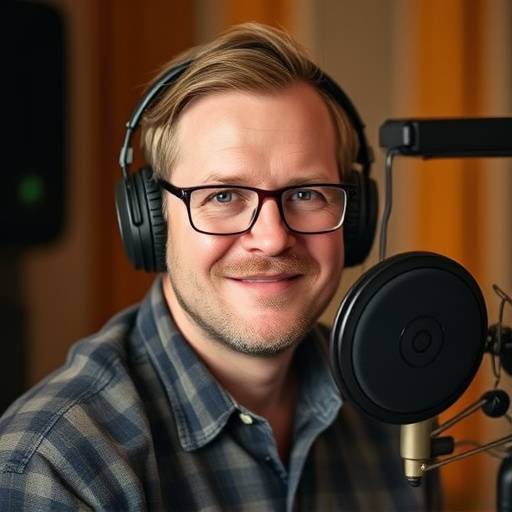 Bilde av Ole Jensen, lydbokprodusent